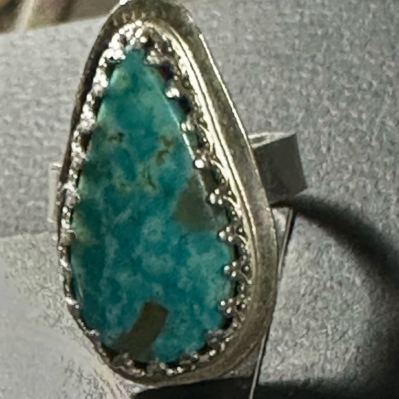 Kingman turquoise 925 Sterling silver ring